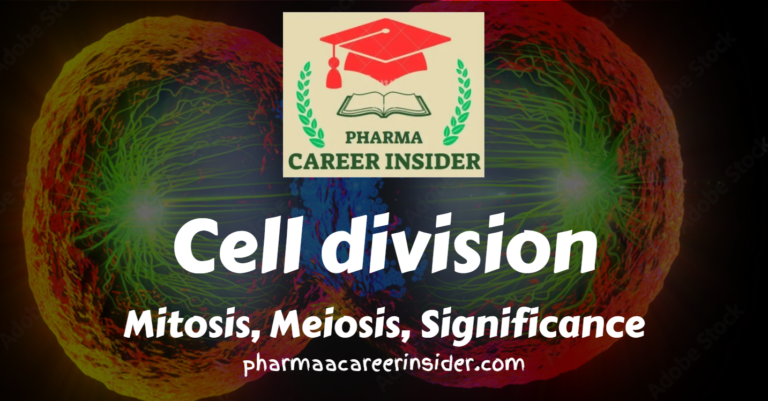 Cell division: Mitosis, Meiosis, Significance