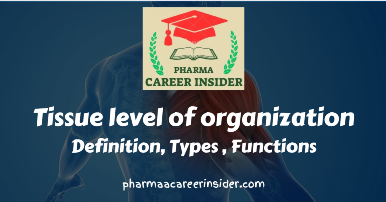 Tissue level of organization