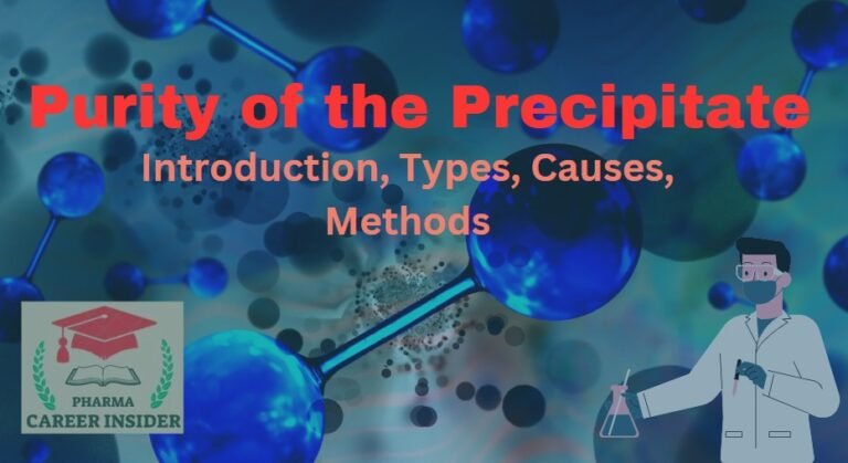 Purity of the Precipitate
