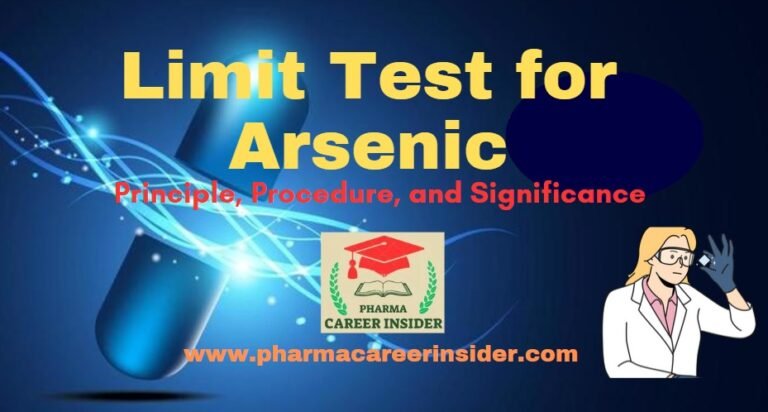 Limit Test for Arsenic in Pharmaceutical Analysis