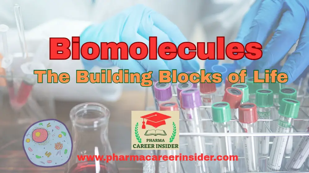 Biomolecules: The Building Blocks of Life