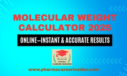 Free Molecular Weight Calculator Online—Instant & Accurate Results