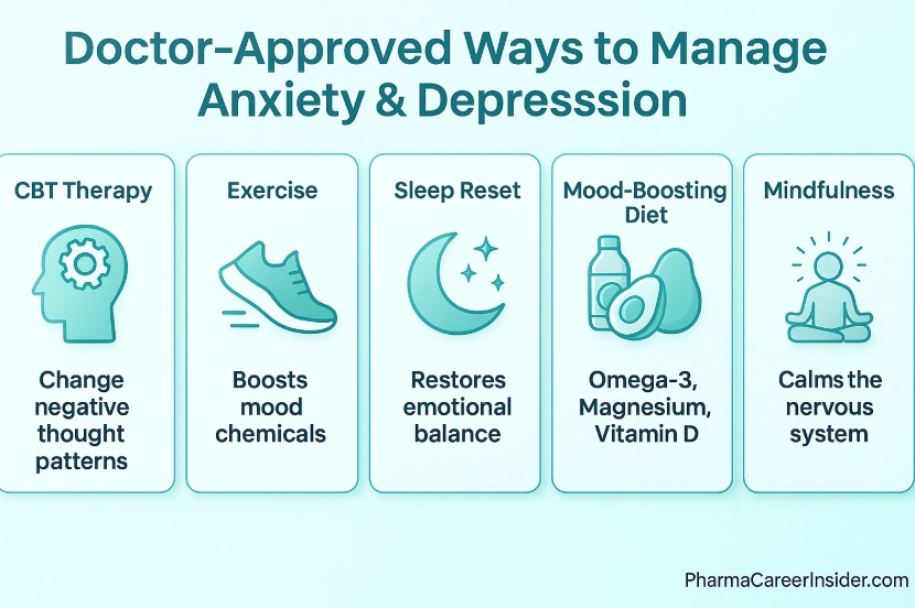 Doctor-Approved Ways to Manage Anxiety & Depression
