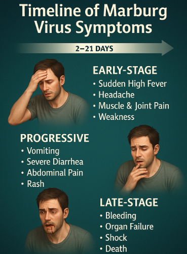 Timeline of Marburg Virus Symptoms
