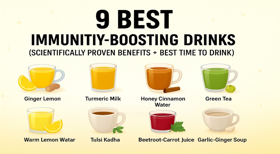 best immunity boosting drinks natural herbal beverages for cold and flu prevention