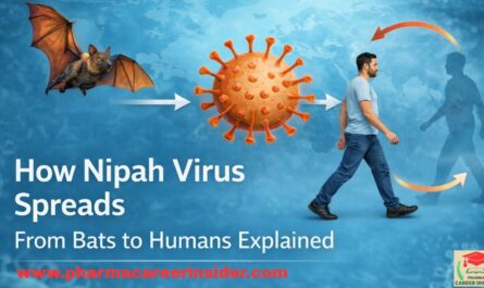 How Nipah virus spreads from fruit bats to humans through direct contact and zoonotic transmission